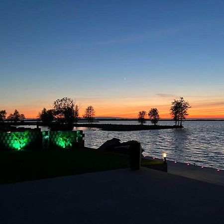 Luxus Cube Meerblick Veluwemeer Am Strand In Erster Reihe Hulshorst Bagian luar foto